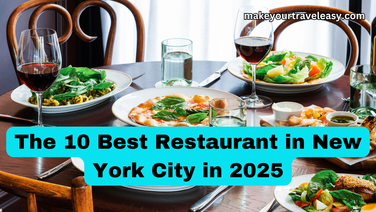 10 best restaurants in New York City
